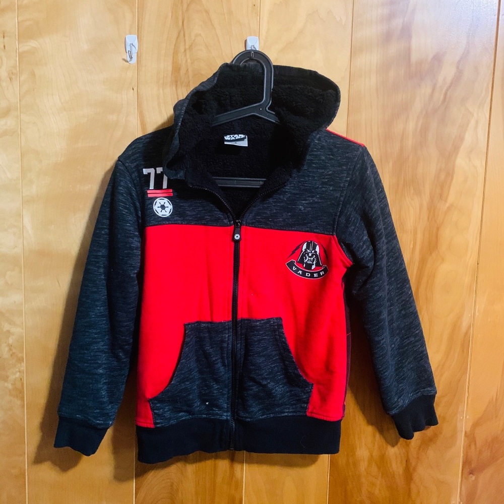 COPY - Big boys  Starwars zipped Jacket with hoody